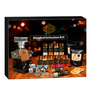 SY4 DIY Alcohol Infusion Kit, Make Your Own Flavored Spirits at Home, Anniversary & Birthday Gift for Men